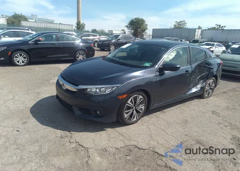2018 Honda Civic Ex-T z USA, uszkodzony, nr VIN JHMFC1F30JX017302